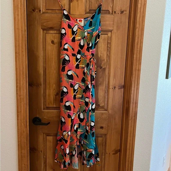 Farm Rio wrap dress | M - Picture 4 of 8